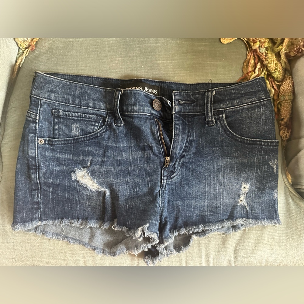 Express jean shorts
